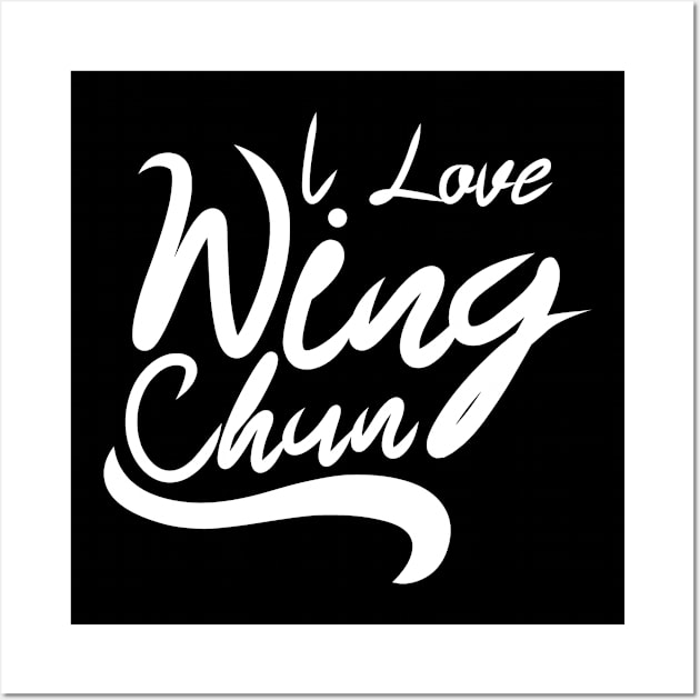 Tsun Mixed Martial Arts Fighter Wing Chun WingTsun Wall Art by dr3shirts